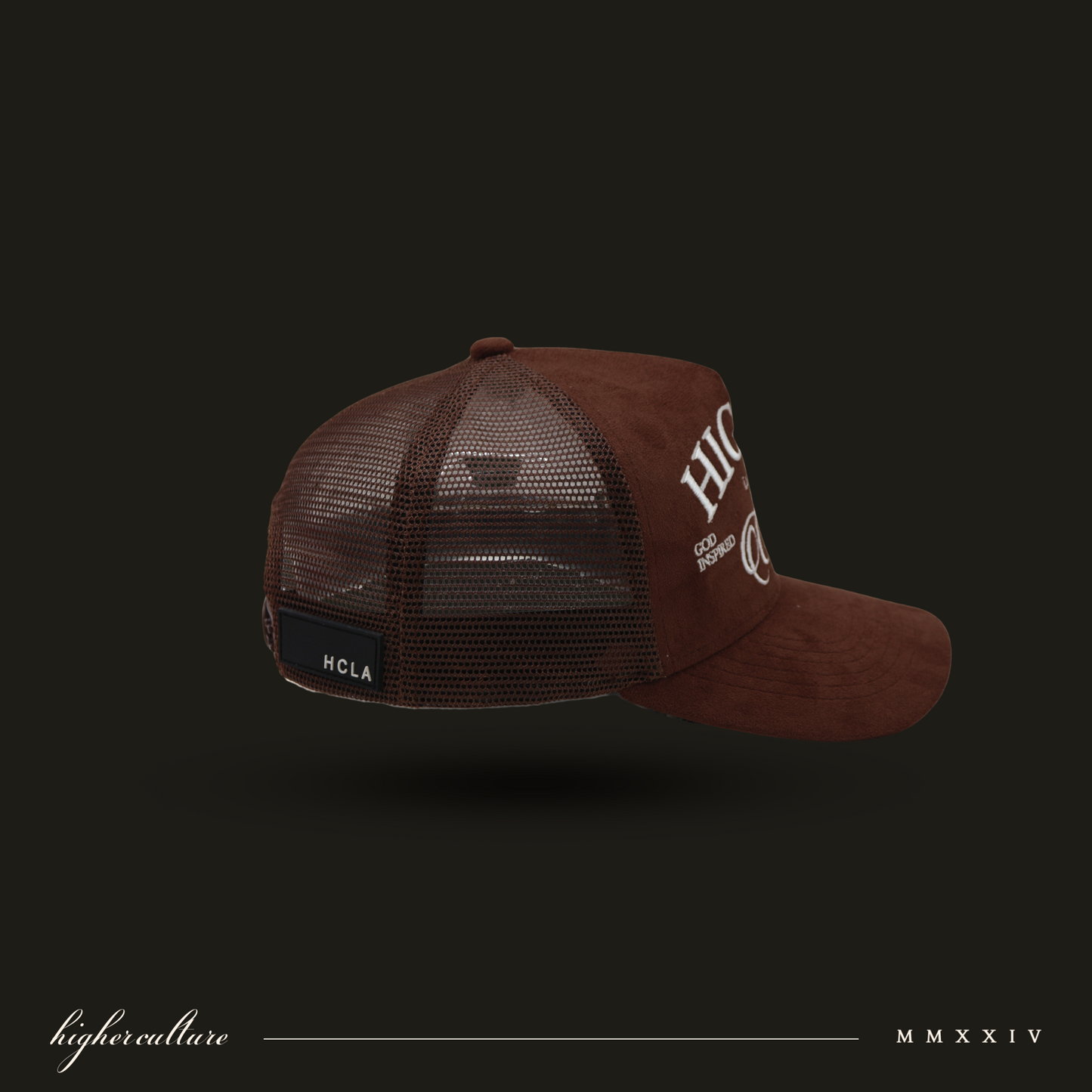 Brown Suede Hat